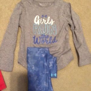 Under Armor girls set